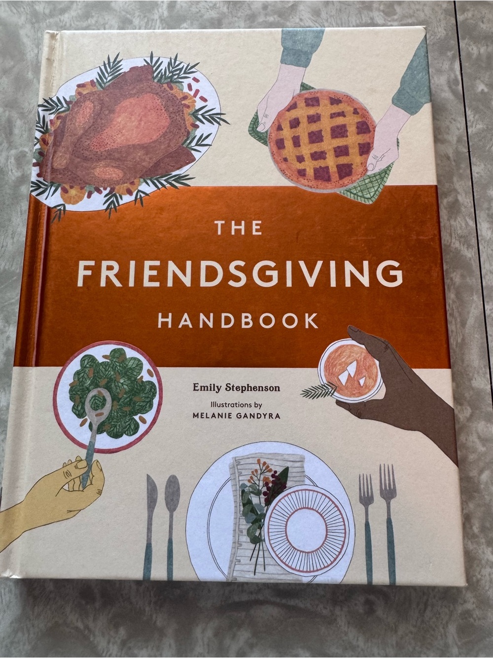 Chronicle Books The Friendsgiving Handbook - Cream & Copper